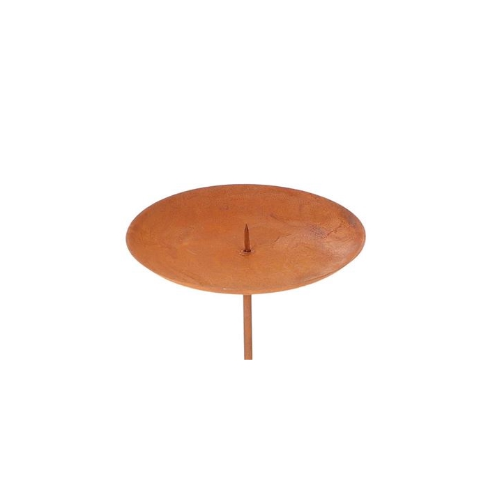 <h4>PAGE CANDLE HOLDER RUST DIA 8CM</h4>