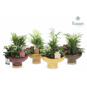 Keramiek schaal Large met Arrangement