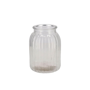 Glass Basic Clear Tarro 15x15x20cm