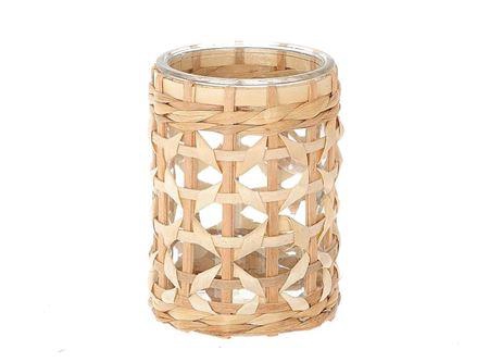 Vase Wadai w.Glass H15D11