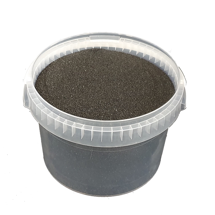 <h4>Kwarts 3 ltr bucket Black</h4>