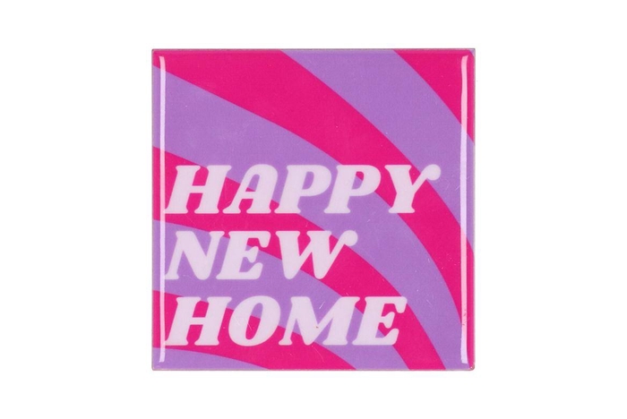 <h4>Tile Happy New Purple 10x10x1cm</h4>