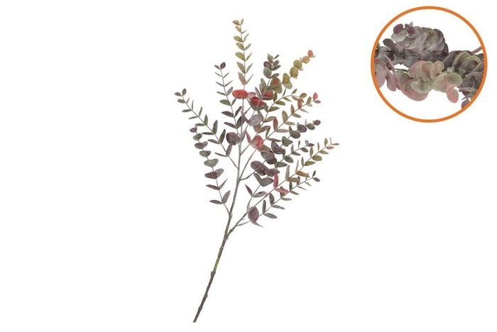 <h4>Silk Eucalyptus Purple Stem 86cm</h4>