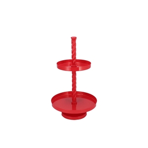 Storage Shelf Swirl Jolly Red 35x35x62cm