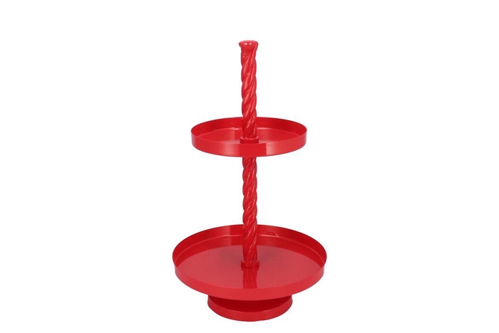 <h4>Storage Shelf Swirl Jolly Red 35x35x62cm</h4>