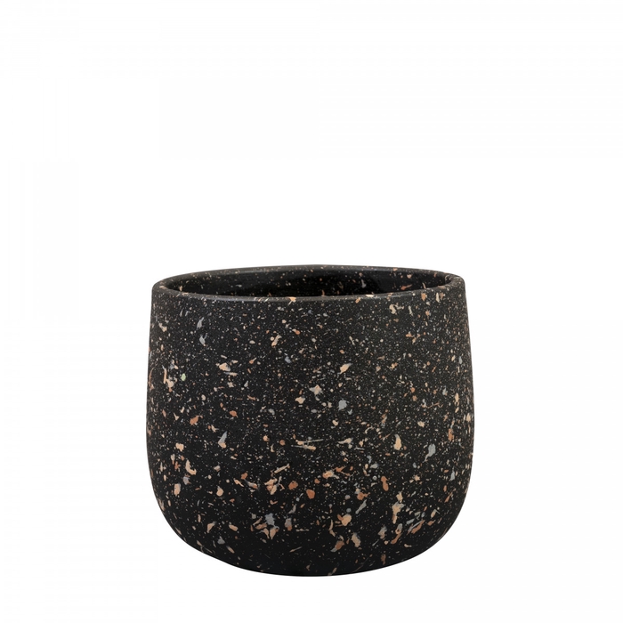 Keramiek Tina pot terrazo d15*13cm