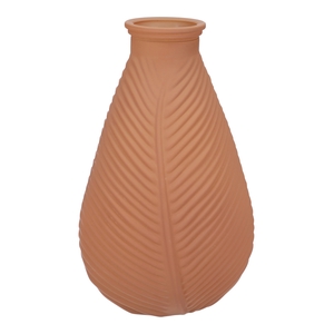 DF02-590134600 - Vase Flora d6/14xh23 matt brown