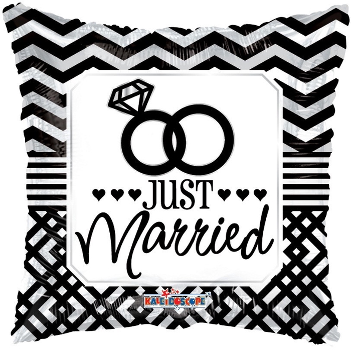 <h4>Party! Ballon Just Married 45cm</h4>