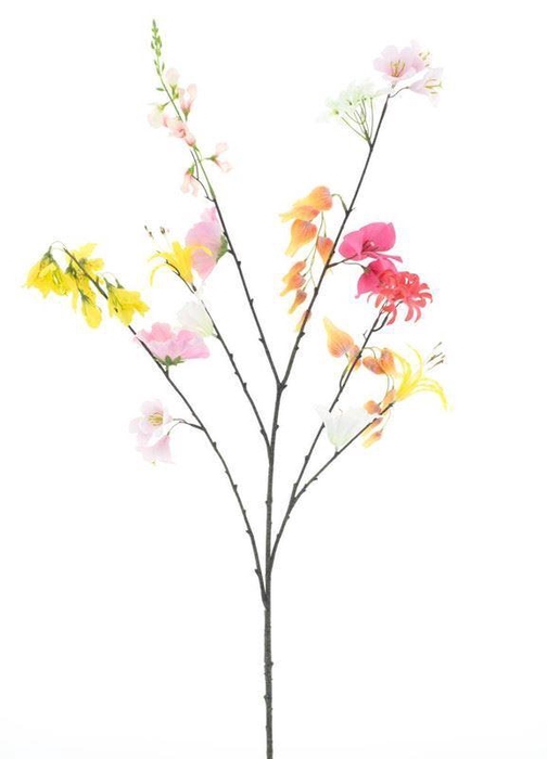 <h4>Mixed flower spray cream 119cm</h4>