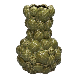 DF03-751620800 - Vase Boelle d10.5/17xh22.5 green