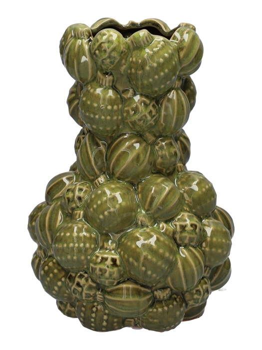 <h4>DF03-751620800 - Vase Boelle d10.5/17xh22.5 green</h4>