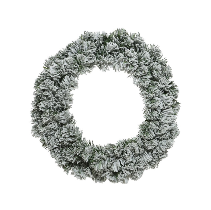 <h4>Christmas d35cm Wreath art snowy</h4>