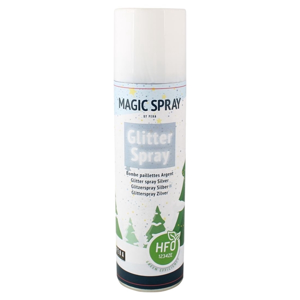 <h4>Glitter silverspray 150ml hfo</h4>