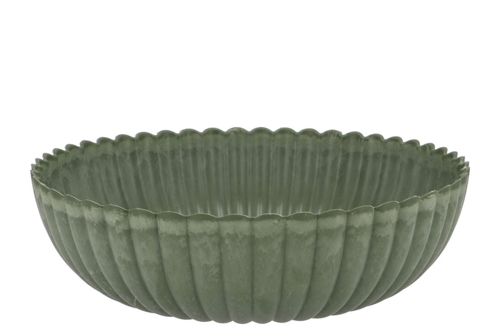 <h4>Melamine Lisa Green Bowl 30x30x9cm</h4>