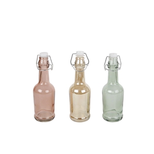 Beugelfles Cobana S gr/roze/bl. 0,2