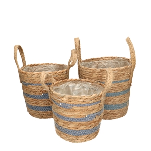 Basket sets Zola pot S/3 d22*22cm