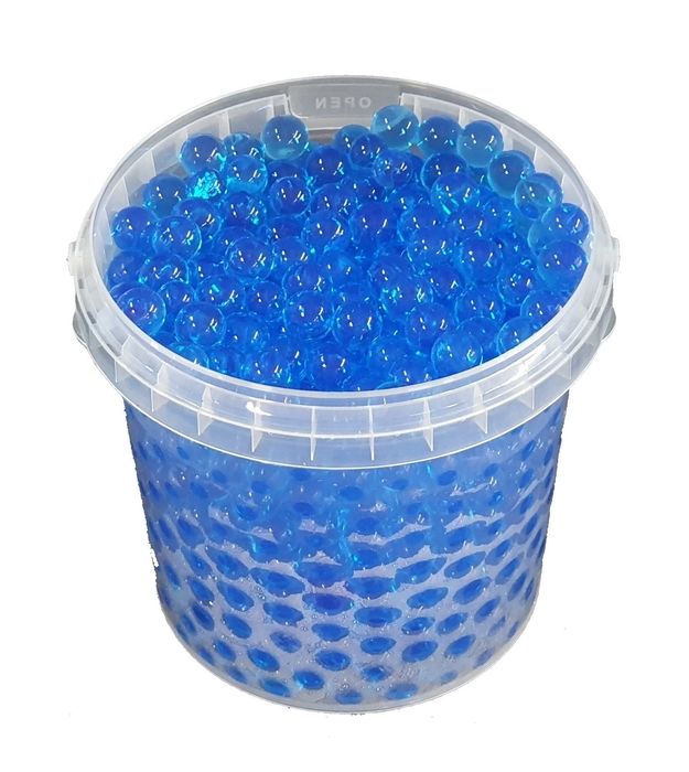 <h4>Gel pearls 1 ltr bucket blue</h4>