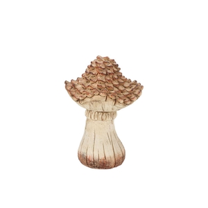Wonderland Brown Mushroom 15x15x21cm