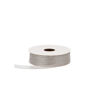 Ribbon Organza 01 Silver 50mx7mm Nm