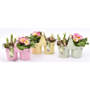 Zink duopot kl. mix 21x10cm