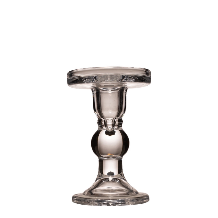 <h4>Glas Kandelaar Anni d08.5*14cm</h4>