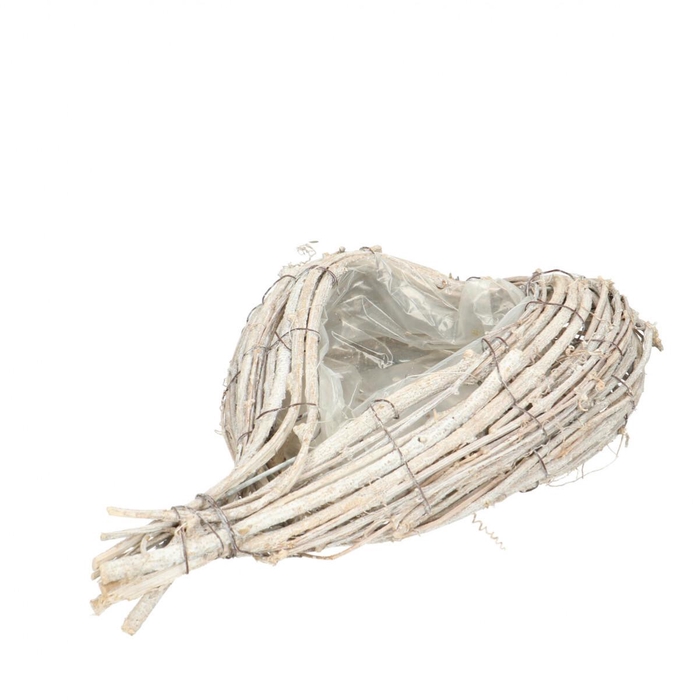 <h4>Promo Rattan planter heart 29*18*7cm</h4>