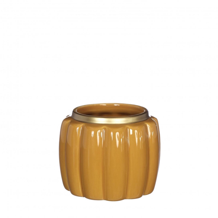 <h4>Ceramics Pouff pot d09.5*7.5cm</h4>