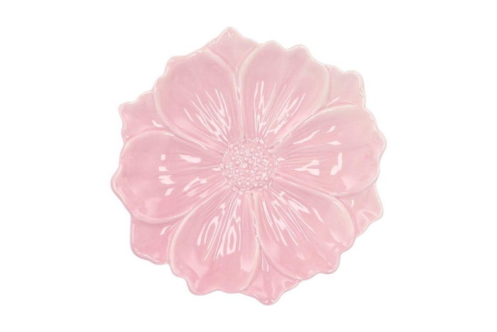 <h4>Bloom Cosmea Plate Light Pink 24x24x4cm Nm</h4>