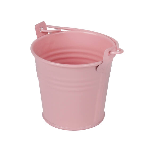 <h4>Bucket Sevilla zinc 6.3xH5.7cm - ES5.5 pink gloss</h4>