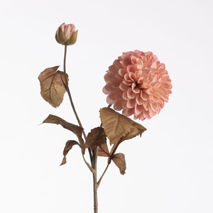 AF Dahlia Dried x2 L61cm Pink