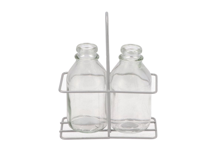 <h4>Metal Rack +2 Bottles</h4>