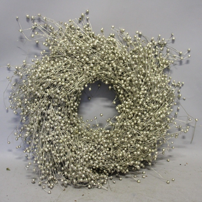 <h4>Krans Flax Platin30 cm</h4>