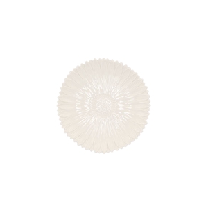 Bloom Daisy Plate White 17x17x4cm