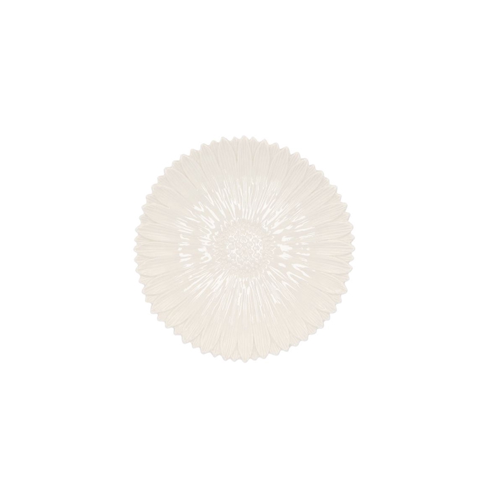 <h4>Bloom Daisy Plate White 17x17x4cm</h4>
