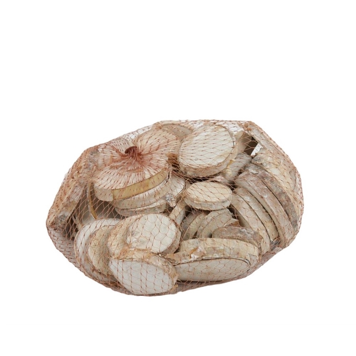 <h4>Dried articles Wood slice birch 3-6cm 250g</h4>