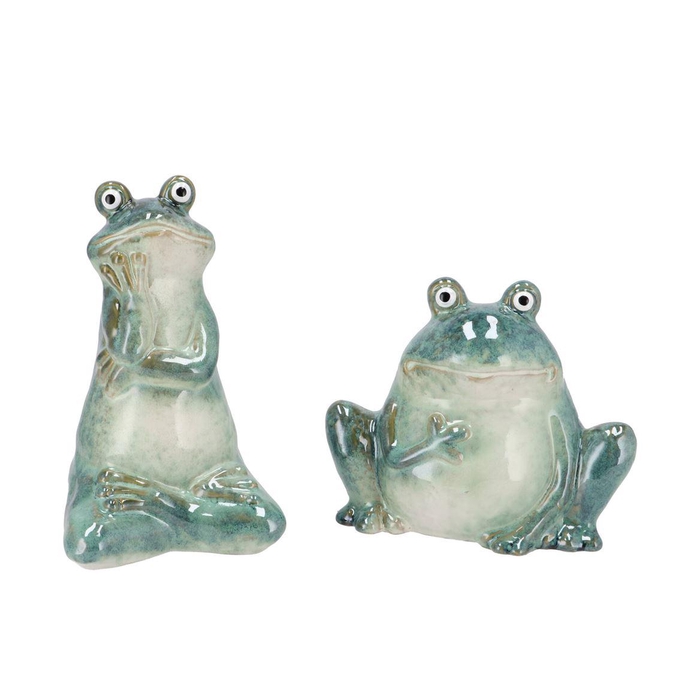 <h4>Zoe Green Frog Ass 11x12x19cm</h4>