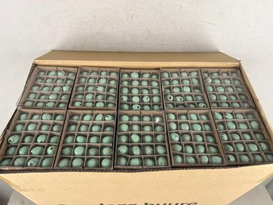 Egg Quail Turq, Box(60pcs)