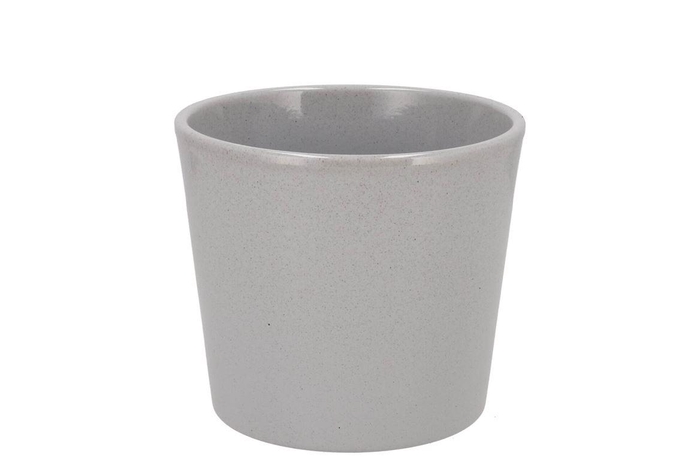 <h4>Ceramic Grey Stone Pot 15cm</h4>