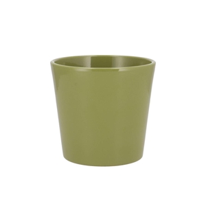 Ceramic Amazone Green Pot Orchid 14cm Nm