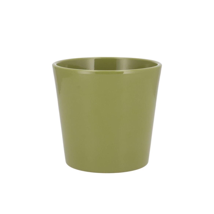 <h4>Ceramic Amazone Green Pot Orchid 14cm Nm</h4>