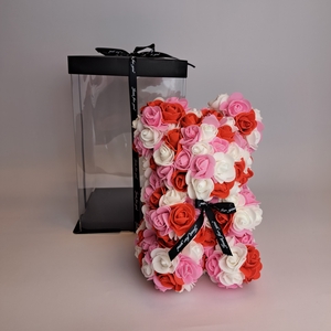 Beer 25cm mix rood