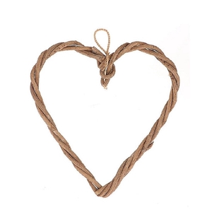 Moederdag Hanger hart twisted 25*25*2cm
