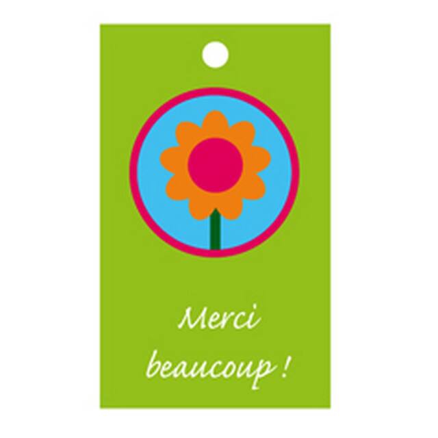 <h4>Flower cards ma Merci beaucoup! package 20 pieces</h4>