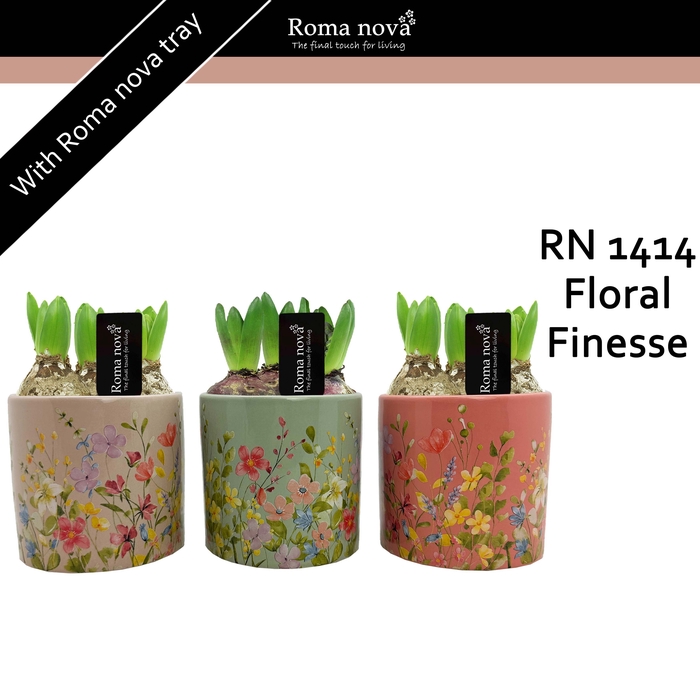 <h4>Hya Rom 1414 Floral Finesse</h4>