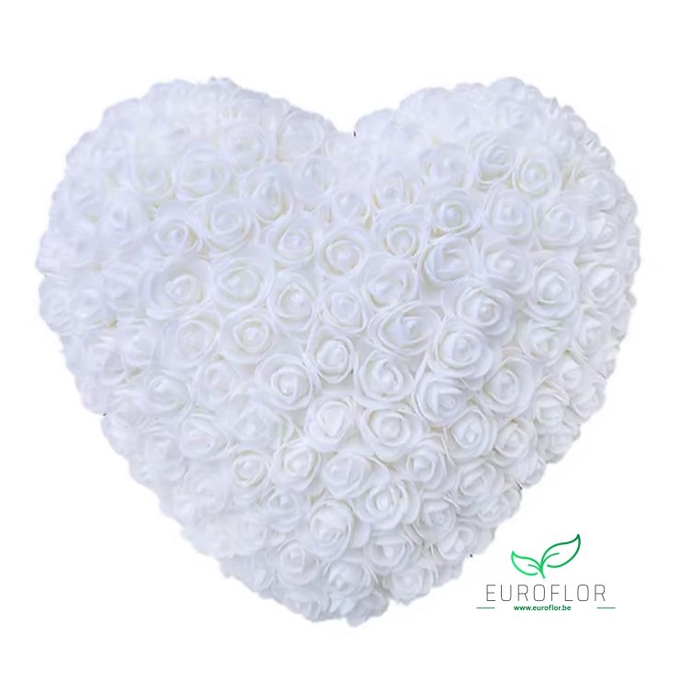 <h4>FOAM HEART 25CM WIT</h4>