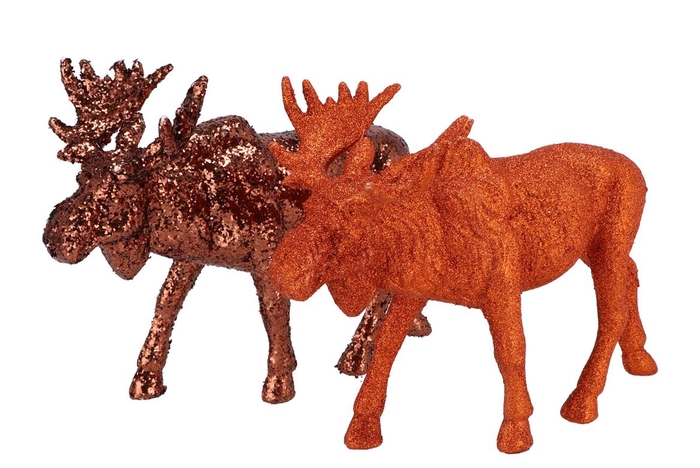 <h4>Sparkle Copper/bronze Moose Ass 27x9x21cm</h4>