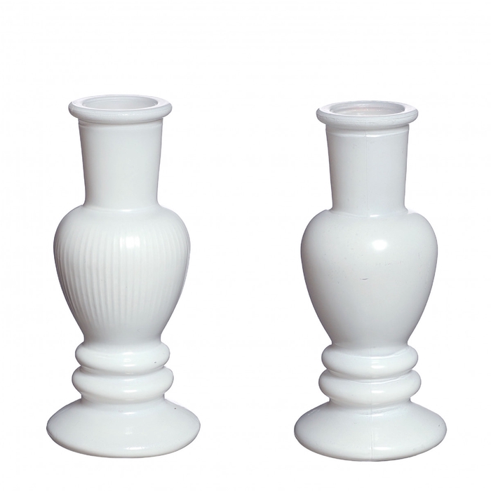 <h4>Glass Candle vase d05.5*12cm ass.</h4>