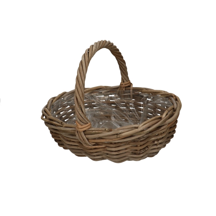 Baskets rattan Handle 36*28*14cm