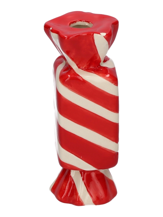 <h4>DF11-730451200 - Vase Candy 4.5x4.5x11.5 red</h4>