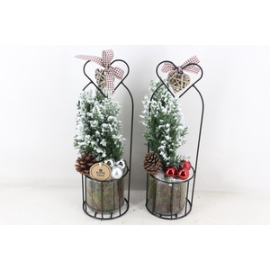 arr2 PL - Glas pot hart frame